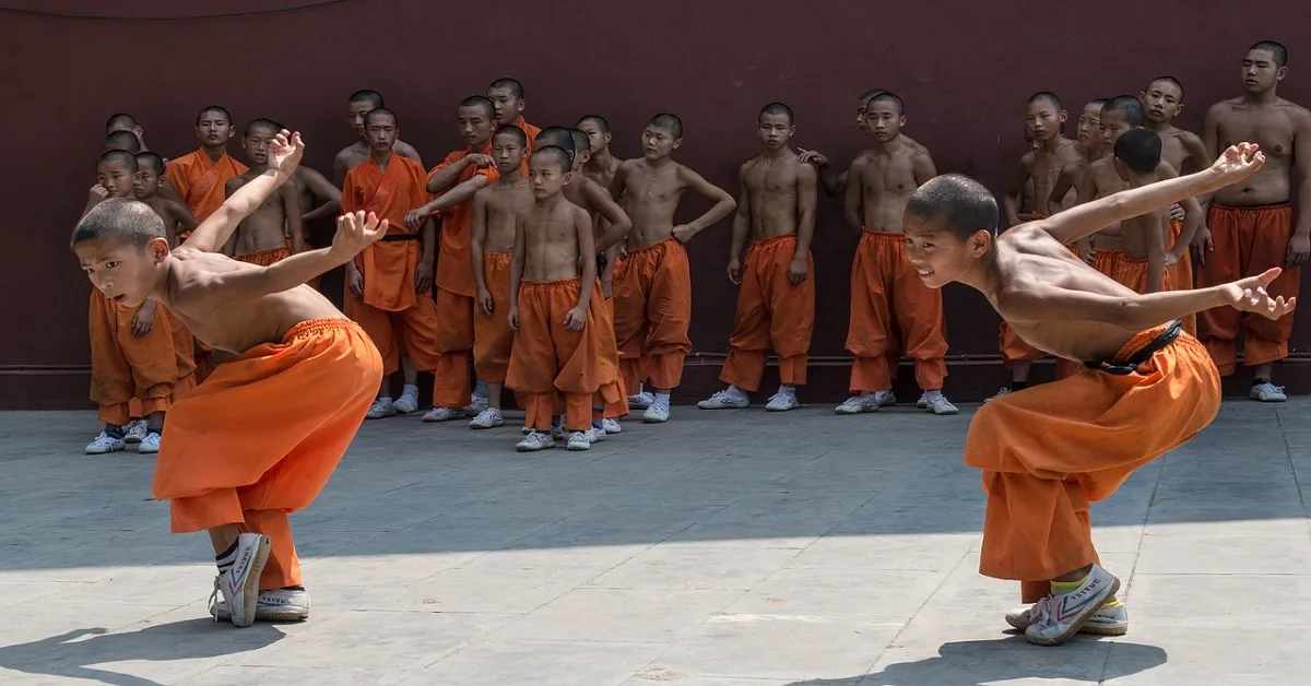 shaolin kung fu monks