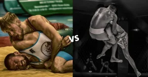 wrestling vs mma