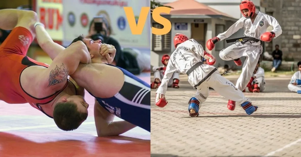 wrestling vs taekwondo