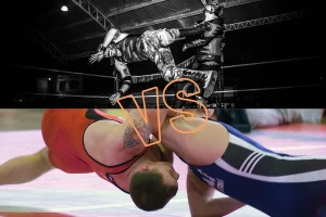 fake wrestling vs real wrestling