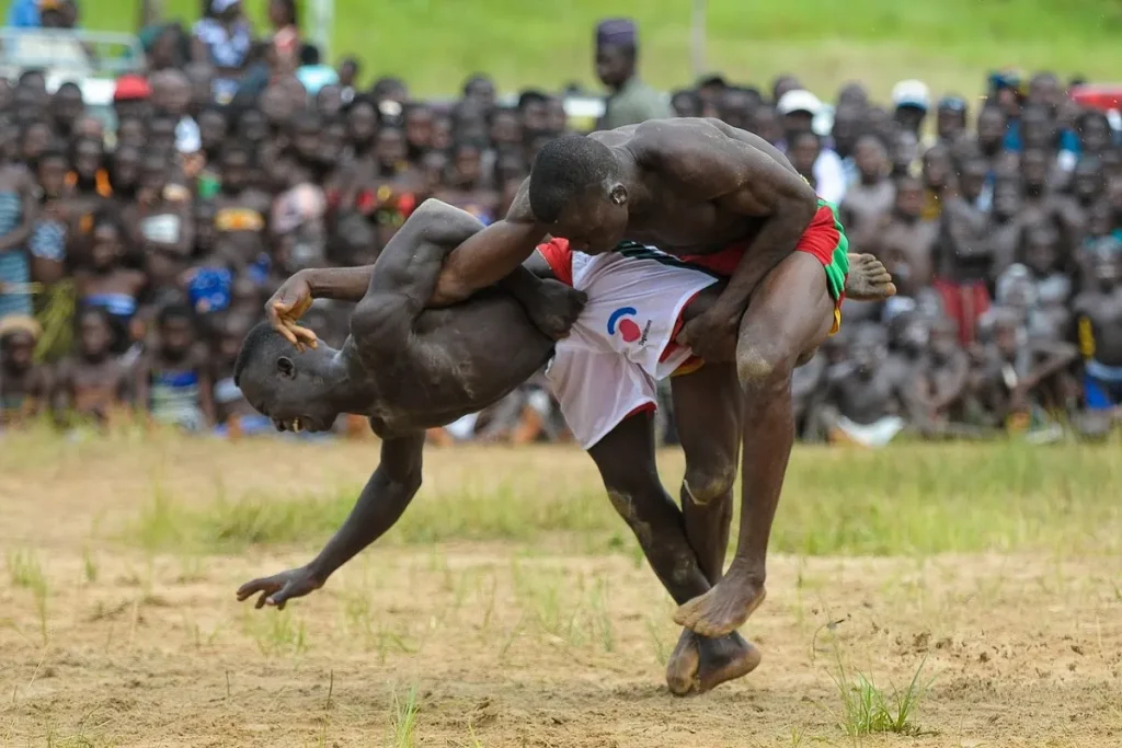 igbo wrestling fight